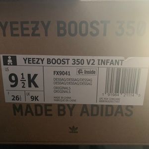 Excellent condition Yeezys v350
